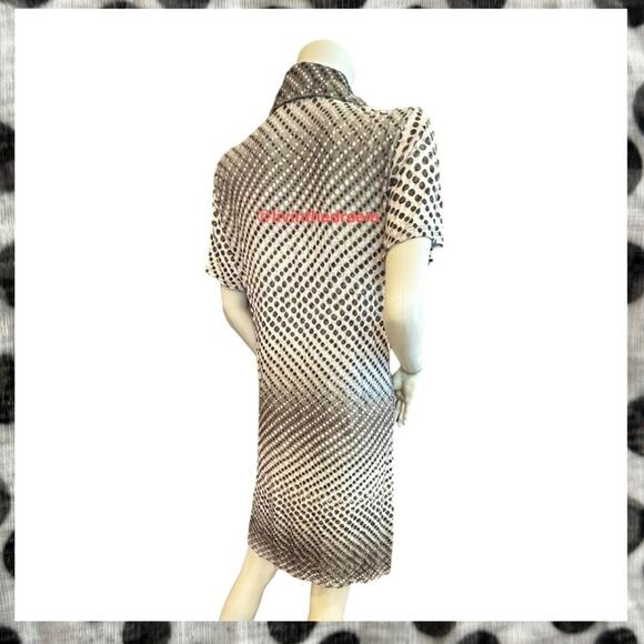 NWT David Cline V-Neck Short Sleeve T-Shirt Dress SZ Small $119 - Picture 7 of 16